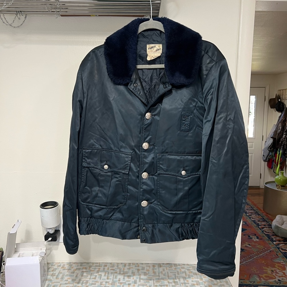 Tuffy Jac Blue Bomber Jacket